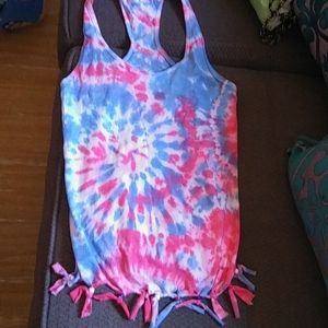 Homemade tie-dye shirt